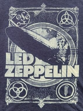 Led Zeppelin Airship Disaster Band Shirt